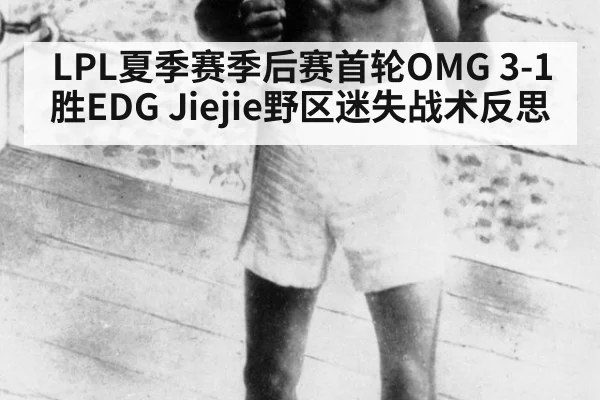LPL夏季赛季后赛首轮OMG 3-1胜EDG Jiejie野区迷失战术反思